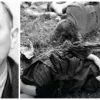 (Left) Stefan Bandera, Ukrainian nationalists who pushed for the murder of Jews, Russians and Poles. On the right is the a photo showing the body of a woman murdered by Ukrainian nationalist 