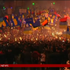 TORCH-LIT MARCH IN KIEV BY UKRAINE'S RIGHT-WING SVOBODA PARTY - BBC NEWS 0-48 screenshot