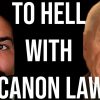 thumbnail hell to cannon law